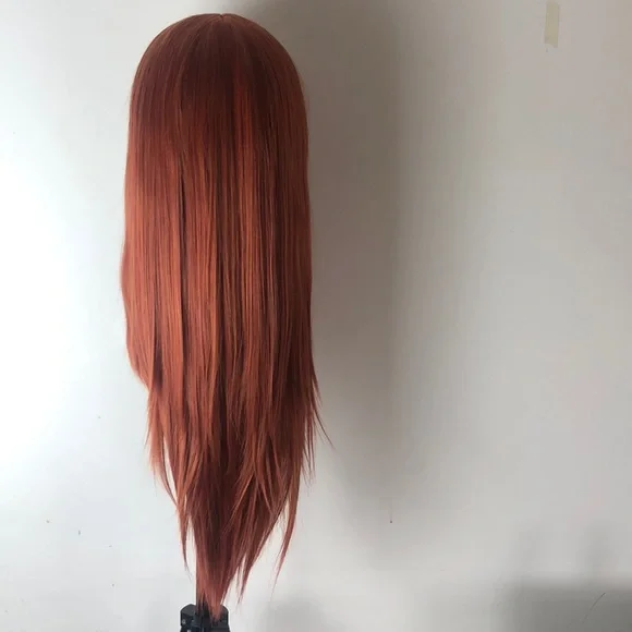 - 💕22” COPPER RED BODY WAVE LACE-FRONT WIG *…NEW